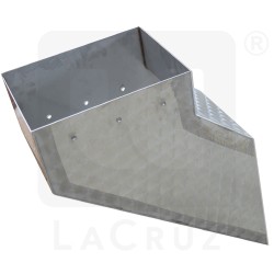 BASP90SLCX - Extensión extractor superior izquierda para Braud 9000 desarrollada en acero inoxidable - LaCruz