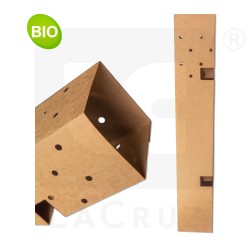 SH060BIO - Tubo protector para viña - h 60 cm - cerrado - 100% biodegradable